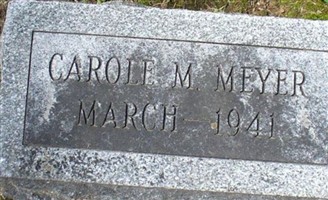 Carole M Meyer Carole M Meyer