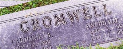 Carolina B. Cromwell Carolina B. Cromwell