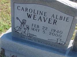 Caroline Albie Weaver