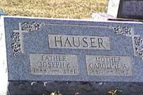 Caroline Anna Grim Hauser Caroline Anna Grim Hauser