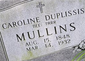 Caroline Duplissis Tarr Mullins Caroline Duplissis Tarr Mullins