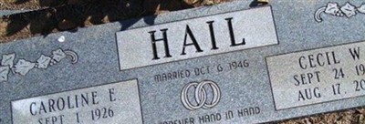 Caroline E Hail