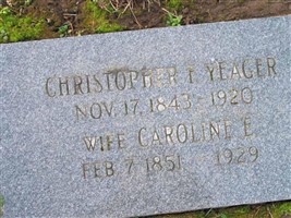 Caroline E Yeager