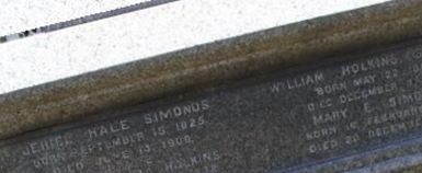 Caroline Eliza Holkins Simonds Caroline Eliza Holkins Simonds
