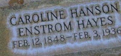 Caroline Hanson Hayes