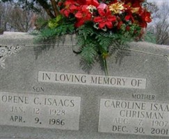 Caroline Isaacs Chrisman Caroline Isaacs Chrisman