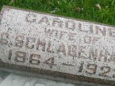 Caroline Margarethe Elisabeth Waldmann Schlagenhauf