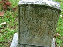Caroline Rex Green Todd
