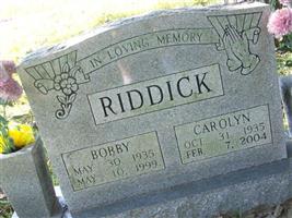 Carolyn Ann Adams Riddick