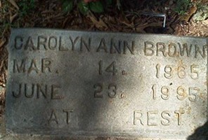 Carolyn Ann Brown
