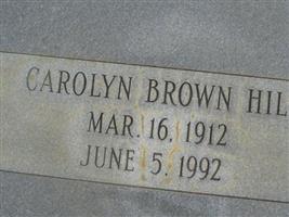 Carolyn Brown Hill