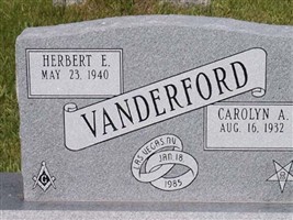 Carolyn Ann "Carol" Malsbury Vanderford