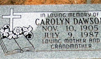 Carolyn Dawson Carolyn Dawson