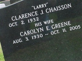 Carolyn E Greene Chaisson Carolyn E Greene Chaisson
