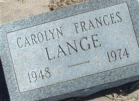 Carolyn Frances Lange