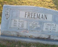 Carolyn H Freeman