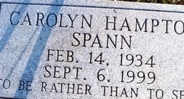 Carolyn Hampton Spann