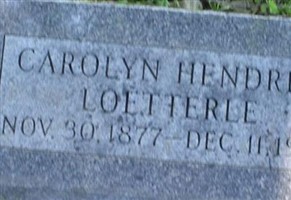 Carolyn Hendren Loetterle