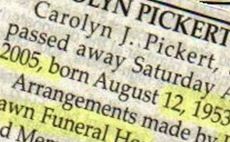 Carolyn J Pickert