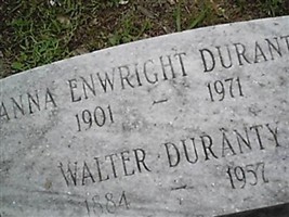 Anna Carolyn Jones Enwright Duranty