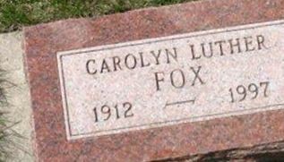 Carolyn Luther Fox