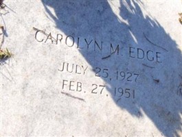 Carolyn M Edge