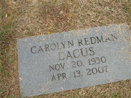 Carolyn Redman Dacus Carolyn Redman Dacus