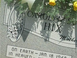 Carolyn Sue Hix Carolyn Sue Hix