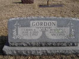 Carrie B Gordon