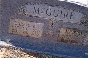 Carrie B McGuire