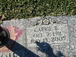 Carrie B. Savoie Carrie B. Savoie