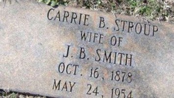 Carrie B Stroupe Smith Carrie B Stroupe Smith