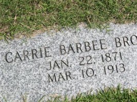 Carrie Barbee Brown Carrie Barbee Brown