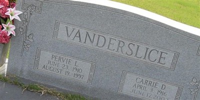 Carrie D. Vanderslice Carrie D. Vanderslice