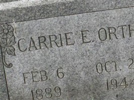 Carrie E. Orth Carrie E. Orth