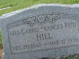 Carrie Frances Reid Hill