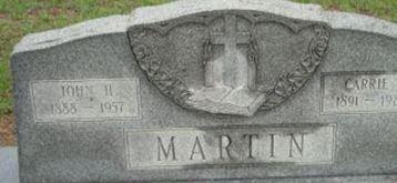 Carrie Frances Taylor Martin