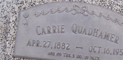 Carrie Fraukea Aden Quadhamer Carrie Fraukea Aden Quadhamer