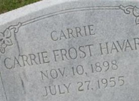 Carrie Frost Havard Carrie Frost Havard
