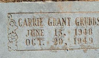 Carrie Grant Grubbs