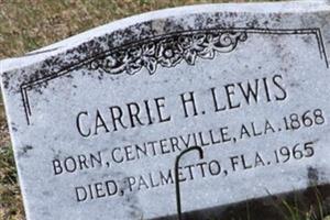 Carrie H Lewis