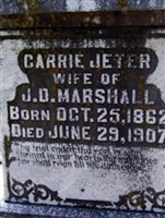 Carrie Jeter Marshall Carrie Jeter Marshall