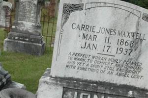 Carrie Jones Maxwell