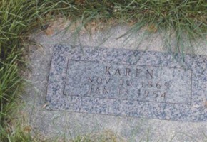 Carrie "Karen" Sorensen Simonsen/Petersen