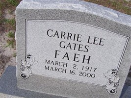 Carrie Lee Gates Faeh
