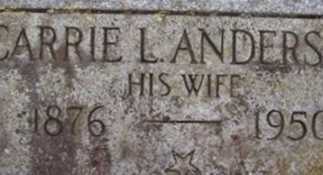 Carrie Lily Anderson Barnes Carrie Lily Anderson Barnes