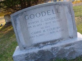 Carrie M. Colburn Goodell Carrie M. Colburn Goodell