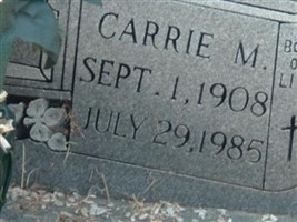 Carrie M. Rundles Carrie M. Rundles