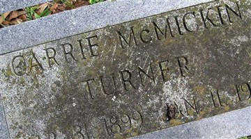 Carrie McMickin Turner Carrie McMickin Turner