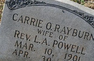 Carrie O Rayburn Powell